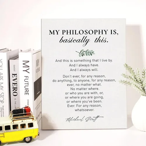 Miniatura 4 de Lienzo decorativo para pared, diseño de filosofía motivacional, cita positiva, pintura en lienzo para oficina, hogar, decoración de pared, regalo