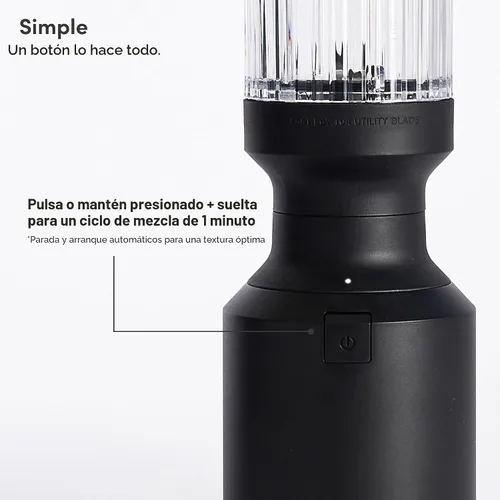 Miniatura 5 de La licuadora mini Beast Plus Mini licuadora de encimera de cocina Mezcla licuados de frutas y batidos, aderezos, salsas, salsas para mojar