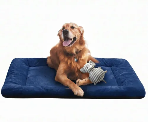 Miniatura 46 de Camas para Perros Almohadilla de Jaula para Perros Grandes Cama de Jaula para Perros Ultra Suave Lavable y Antideslizante Almohadilla de Perrera