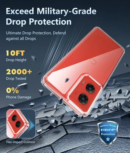 Miniatura 701 de FNTCASE Funda para iPhone 13 Pro-Max: Fundas magnéticas transparentes compatibles con Magsafe Slim anti amarillamiento protección contra caídas