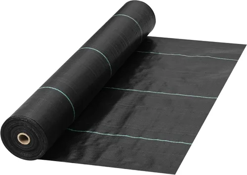 VEVOR Barrera de Tela para Malezas de Servicio Pesado, 4x300FT 5.8oz Tela Bloqueadora de Malezas, Tela de Paisaje Tejida, Tela de Jardín Barrera de