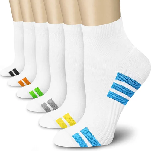 Miniatura 13 de CHARMKING Calcetines de compresión para mujeres y hombres, circulación de 15 a 20 mmHg, lo mejor para atletismo, correr, ciclismo, enfermera, uso