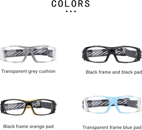 Miniatura 6 de SooGree Sports Goggles Racquetball Glassess Basketball Football Soccer Goggles for Men & Women Adjustable Strap