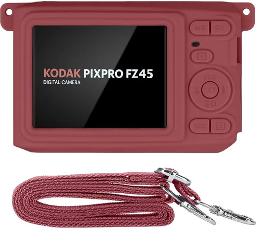 Miniatura 19 de Funda de silicona para cámara digital Kodak PIXPRO Friendly Zoom FZ45 16MP (funda negra)