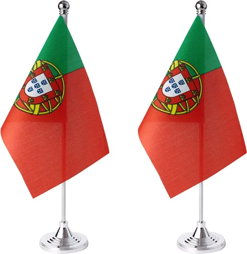 Miniatura 9 de ZXvZYT Paquete de 2 banderas de mesa argentinas con base de soporte, decoración de eventos de festivales internacionales, decoración de oficina