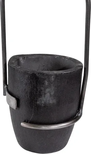 Miniatura 3 de ProCast #3 8.8 lbs Pinzas de crisol verticales de acero de elevación resistente para fundición de horno de propano fusión de cobre oro latón bronce