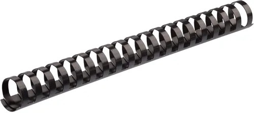 Miniatura 2 de Fellowes Fellowes - Fijaciones de peine de plástico, 3/4 de pulgada de diámetro, capacidad de 150 hojas, color negro (paquete de 100 peines), peines