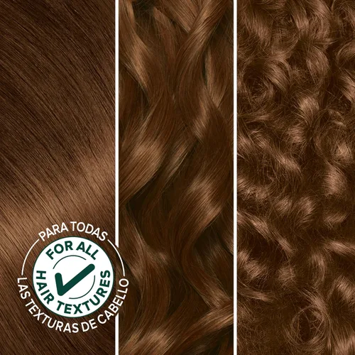Miniatura 2 de Garnier Nutrisse - Tinte en crema nutritiva para el cabello, 53 castaño dorado medio (castaño), tinte permanente para el cabello, 2