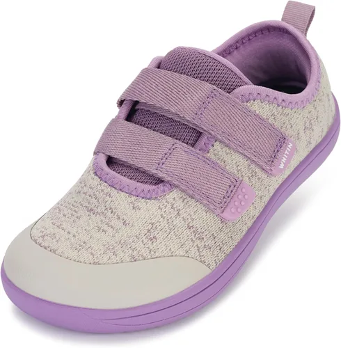WHITIN - Zapatos de ir descalzo anchos para niños pequeños | Zapatillas minimalistas para niños/niñas | Suela Zero-Drop saludable | Crecer de manera