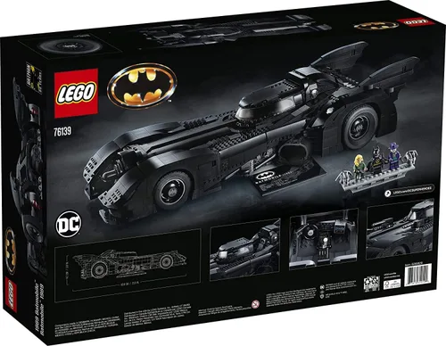 Miniatura 5 de LEGO DC Batman 1989 Batmobile 76139 Kit de construcción (3,306 piezas)