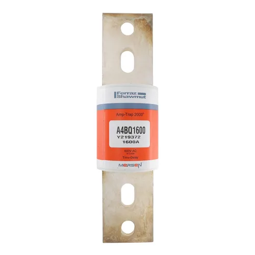 Miniatura 6 de Mersen A4BQ Amp-Trap 2000 Fusible de retardo de tiempo/clase L, 600 VAC/500 VCC, 200 kA AC/100 kA DC, 1200 amperios, 2-1/2 pulgadas de diámetro x