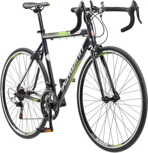 Miniatura 13 de Schwinn Volare 1300 Bicicleta de carretera, 700c para hombre y mujer, bicicleta de carretera de barra de caída de 14 velocidades, marco de aluminio