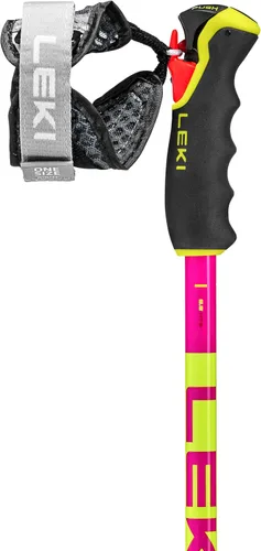 Miniatura 3 de LEKI Spitfire - Bastones de esquí de aluminio ligero 3D para esquí alpino Neonmagenta-Neonyellow-Berry