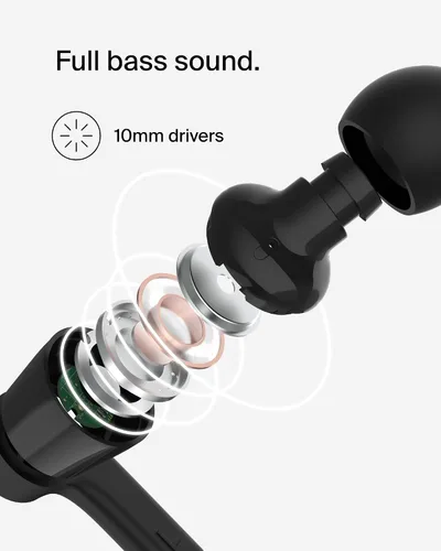 Miniatura 6 de Belkin SoundForm - Auriculares con cable con conector USB-C, auriculares intrauditivos con micrófono, auriculares USB-C para iPhone 17, iPhone 16