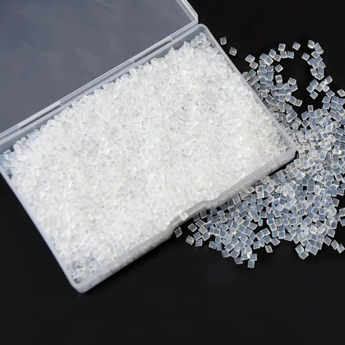 Miniatura 4 de Pegamento de queratina italiana transparente de fusión de pellets de granulos para hacer pelucas, uñas y extensiones de cabello con punta I (1.76 oz)