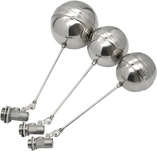 Miniatura 3 de Stainless Steel Water Float Valve Shut Off Ball Level Control Flow Sensor DN15 DN20 DN25(DN15)