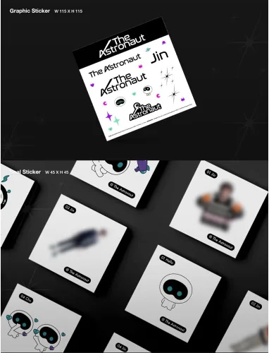 Miniatura 6 de Jin solo álbum (BTS) The Astronaut Version 01