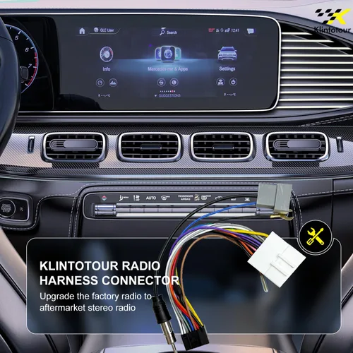 Miniatura 9 de Adaptador de cableado de radio del mercado de repuestos compatible con Nissan 2007-2013/Subaru 2008-2013, arnés de estéreo de coche Android de 16