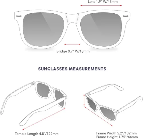 Miniatura 6 de LEICO FASHION Gafas de sol polarizadas retro para niños y niñas de 3 a 12 años inastillables con protección UV para niños pequeños
