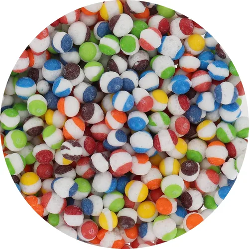 Miniatura 3 de Arctic Farms Caramelos liofilizados Frittles a granel en bolsas y en caja (sabores triturados) (3 libras)