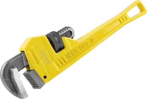 DOWELL Llave de tubo de 10 pies - Llave de acero fundido confiable y duradera para un mantenimiento duradero de la tubería
