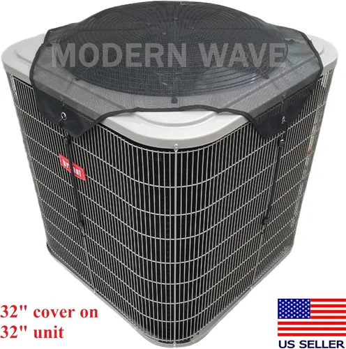 Miniatura 5 de MODERN WAVE Cubierta central de aire acondicionado para unidades exteriores 32 x 32 - Cubierta superior universal para aire acondicionado