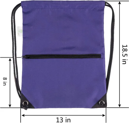 Miniatura 3 de HOLYLUCK - Mochila, bolsa deportiva con cordón ajustable para gimnasio