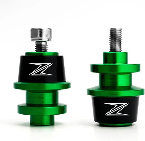 Bobinas de brazo oscilante para motocicleta M8, deslizadores CNC, soporte de brazo oscilante, compatible con paddock para Kawasaki Z900 Z650 Z400