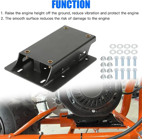 Miniatura 2 de YOXUFA Kit de Placa de Elevación de Convertidor de Par para Motor de Motor Reemplazo para Predator 212cc 224cc 196cc 6.5hp Coleman CT200U BT200X