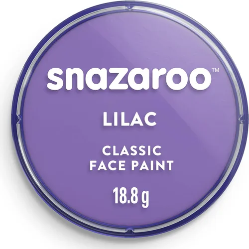 Miniatura 35 de Snazaroo - Pintura metálica para rostro y cuerpo, olla de 18,8 g (0,66 oz), plateada