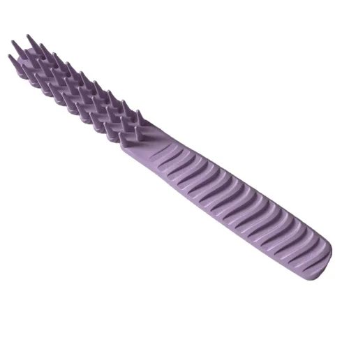 Miniatura 9 de Cepillo de pelo híbrido para mujeres, hombres, niñas y niños, grueso, rizado, fino, corto, largo, barbas, niños pequeños, herramienta de aseo
