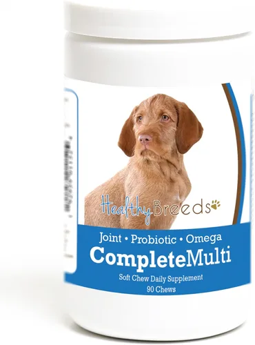 Miniatura 356 de Healthy Breeds Pug todo en uno multivitamínico suave masticable 60