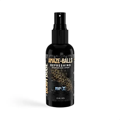 Miniatura 35 de Derm Dude Amaze Ball - Desodorante en aerosol para hombres Spray antirozaduras para ingle y saco con DeoPlex y aloe vera Control de olores
