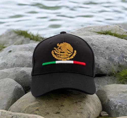 Miniatura 3 de Sombreros de México para hombre Hecho en Mexico Eagle Gorras De Mexico Gorra bordada