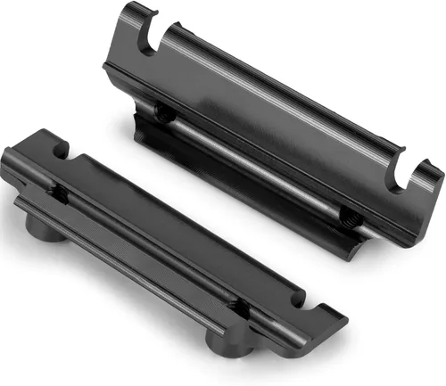 Miniatura 5 de SWX 2 soportes de barra estabilizadora central de aluminio, escala 1/8, ARRMA 6S, retenedor de barra de rodillo de aleación compatible con piezas