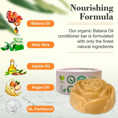 Miniatura 7 de Relaxcation AUTHENTIC - Barra de champú sólido para el crecimiento del cabello, hidrata el cabello, mejora la salud del cuero cabelludo, hecho a