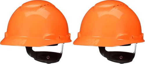 Miniatura 18 de 3M Hard Hat SecureFit H-700 Series - Casco de seguridad estilo gorra con sensor Uvicator, suspensión de trinquete de difusión de presión de 4 puntos