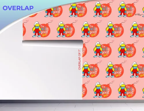 Miniatura 7 de EGD The Smurfs - Papel tapiz para despegar y pegar de la serie X The Smurfs, colección Prime, papel tapiz temático para diseño de interiores