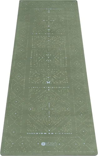 YOGA DESIGN LAB | La esterilla de yoga combinada | Alfombrilla 2 en 1 + toalla | Eco Luxury | Ideal para yoga caliente, potencia, bikram, ashtanga,