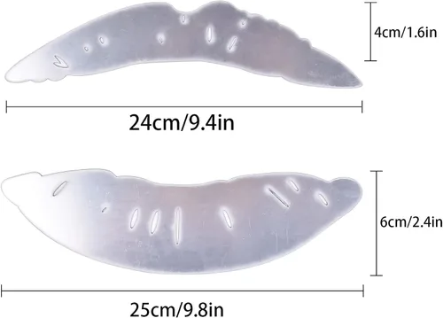 Miniatura 3 de 2 juegos de calcomanías de pared con espejo de labios, forma de beso 3D, acrílico, sin marco, creativas, murales autoadhesivos para dormitorio