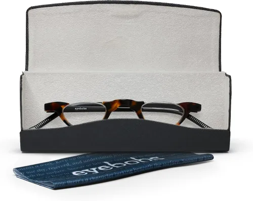 Miniatura 6 de eyebobs - Topless Gafas de lectura prémium para hombres y mujeres Marco de medio borde Disponible en 0.0x - 4.0x
