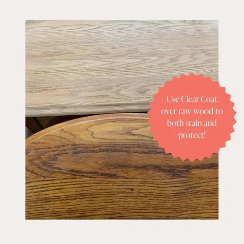 Miniatura 9 de Capa Transparente Pinta (16 onzas) – Capa Superior de Satén Transparente Ecológica para Pintura de Muebles de Madera Estilo Tiza, Acabado