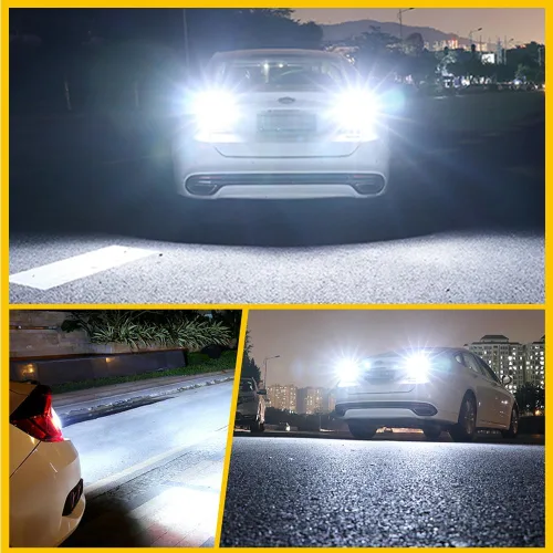 Miniatura 3 de Ruiandsion 2 unids 6V 1157 Bombillas LED 5050 8SMD Chipsets 6000K Blanco para Backup Reverse Lights Luces traseras