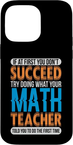 Miniatura 21 de Math Humor Do What Your Math Teacher Says Math Teacher Case for iPhone 17