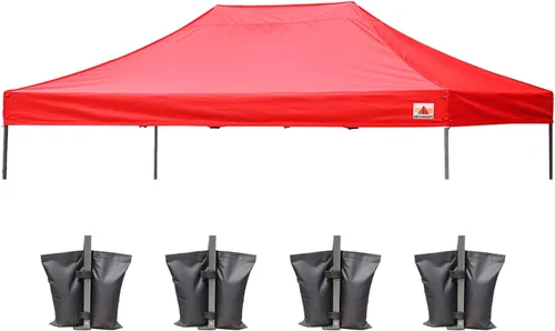 Miniatura 17 de ABCCANOPY - Toldo de repuesto para carpa desplegable (10x10 pies, beige)