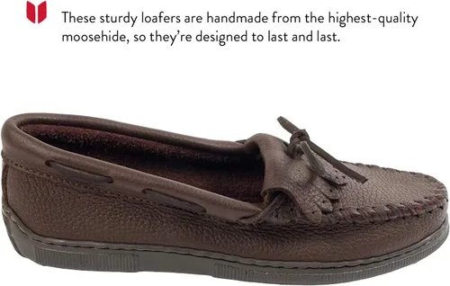 Miniatura 3 de Minnetonka Mocasín Kilty con flecos Moosehide para mujer