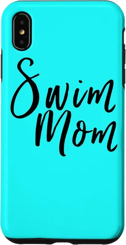 Miniatura 8 de Funda para iPhone XR Natación Mamá Divertida Natación Madre Padres
