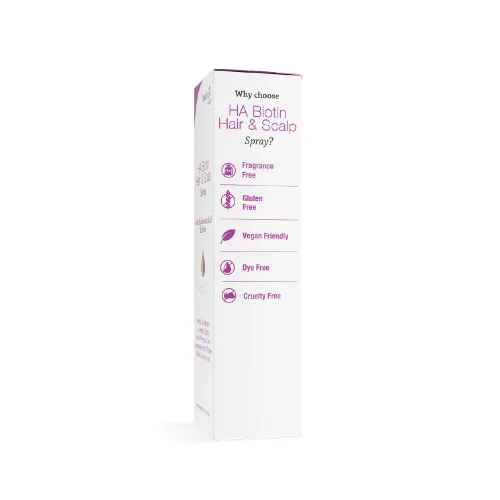 Miniatura 3 de Hyalogic Biotin Spray voluminizador para el cabello con ácido hialurónico para adelgazar el cabello, promueve cerraduras y cuero cabelludo más