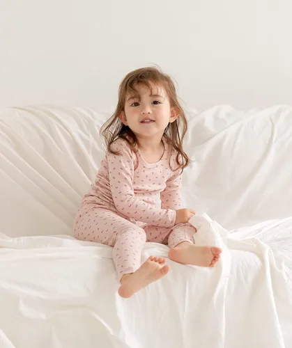 Miniatura 29 de AVAUMA Conjunto de pijama de algodón para bebés y niñas de 6 meses a 7 años