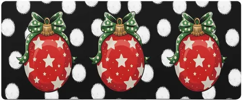 Miniatura 7 de Tapete de baño de Navidad con luces rojas para bañera, antideslizante, de secado rápido y absorbente, tierra de diatomeas, ducha, fregadero